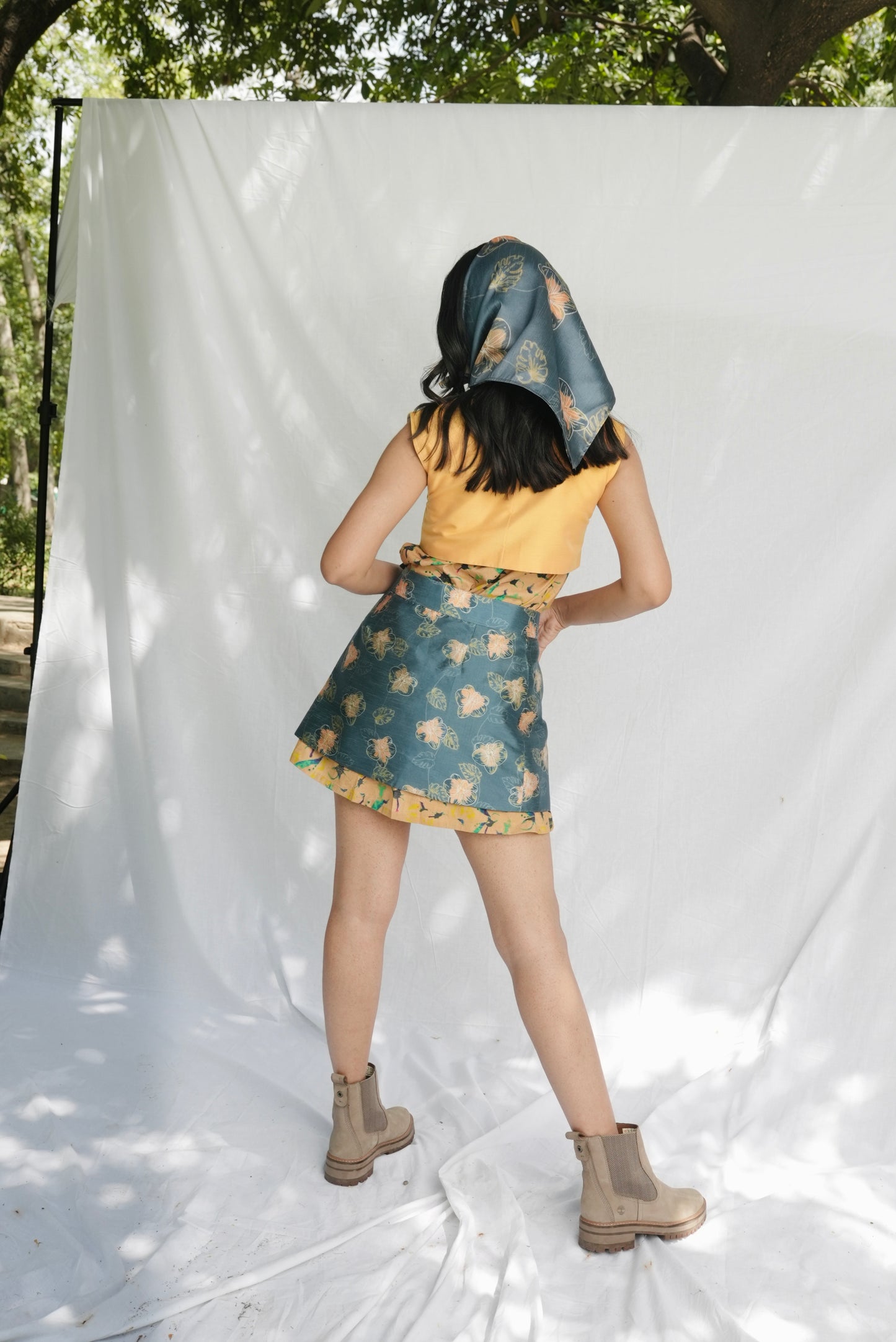 Sleeveless Shirt Dress