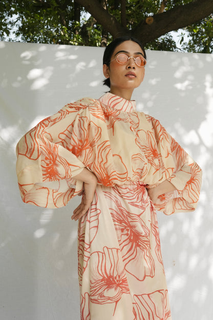 Kimono Cocktail Dress
