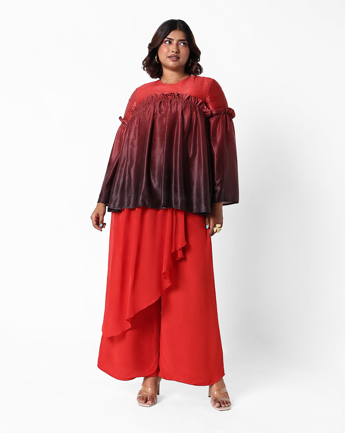 Drape Flare Pants
