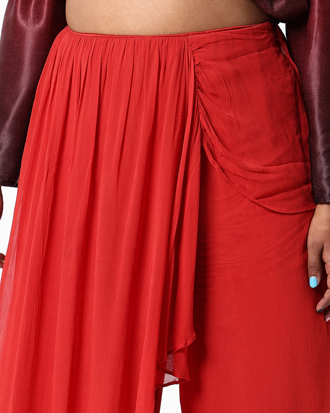 Drape Flare Pants